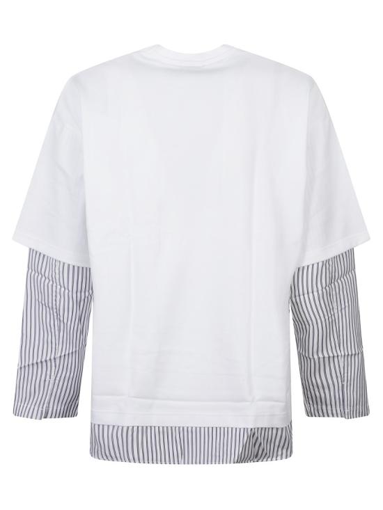 26SS 꼼데가르송 긴팔 티셔츠 HQT0060512 White - COMME DES GARCONS
