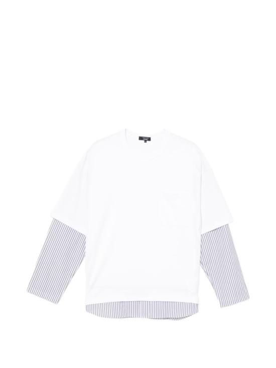 26SS 꼼데가르송 긴팔 티셔츠 HQT0060512 White - COMME DES GARCONS