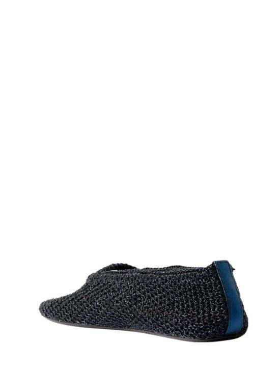 26SS 알라이아 피쉬넷 발레 플랫 AA3A029TK047537 Black - ALAIA