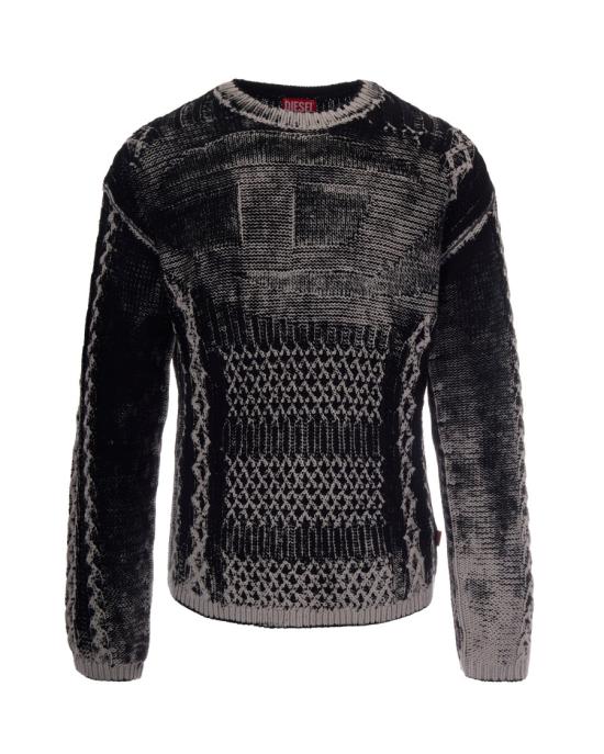 26FW 디젤 스웨터 1625143 Black