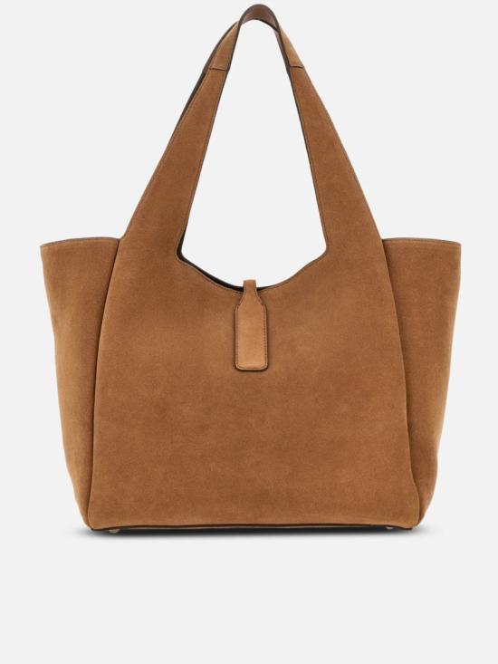 26FW 호간 토트백 KBW01XA1300 UGM Brown - HOGAN