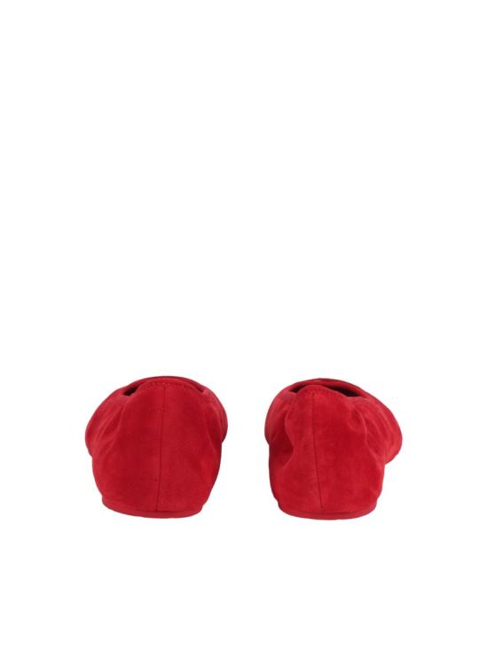 26SS 토리버치 레바 트레블 발레 플랫 슈즈 177247 Red - TORY BURCH