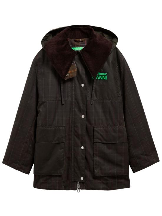 26SS 바버 X 가니 자켓 LWX1528TN11 Black