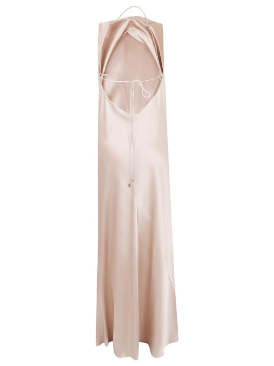 26SS 핑코 롱 원피스 106587 A1Y5 Neutrals - PINKO
