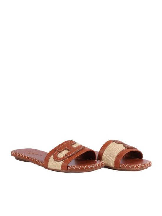 26SS 호간 뮬/슬리퍼 HXW6850GC40V3L Brown - HOGAN