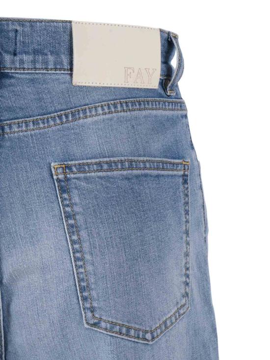 26SS 페이 데님 팬츠 NTW8252533LZD3 Blue - FAY