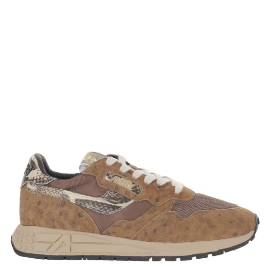 26FW 오트리 릴윈드 스니커즈 WWLWPI01NYLPYTPRINLEOSAND Brown
