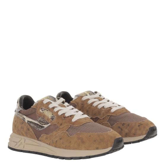 26FW 오트리 릴윈드 스니커즈 WWLWPI01NYLPYTPRINLEOSAND Brown - AUTRY