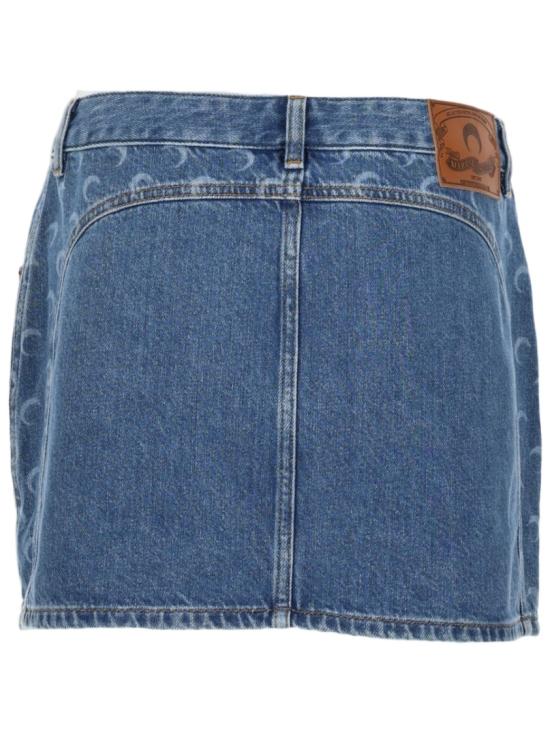  마린세르 데님 스커트 WSK135A CDEN0002BL05 Blue - MARINE SERRE