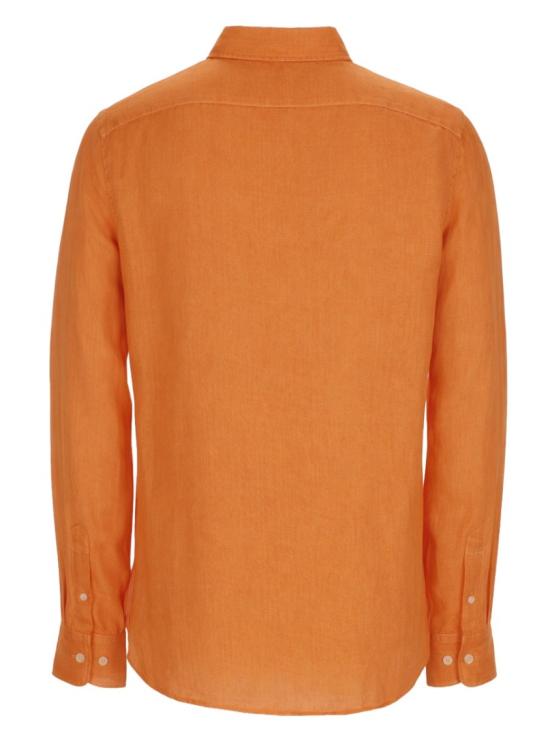 26SS 120 리노 긴팔 셔츠 33ALIM1PKA 0000115S00014 Orange - 120 LINO