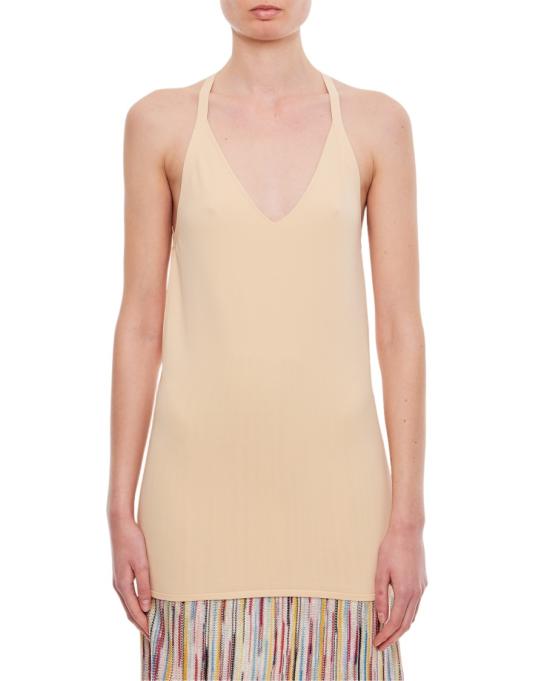  퀴라 민소매 티셔츠 Q749KSQ0072 Neutrals