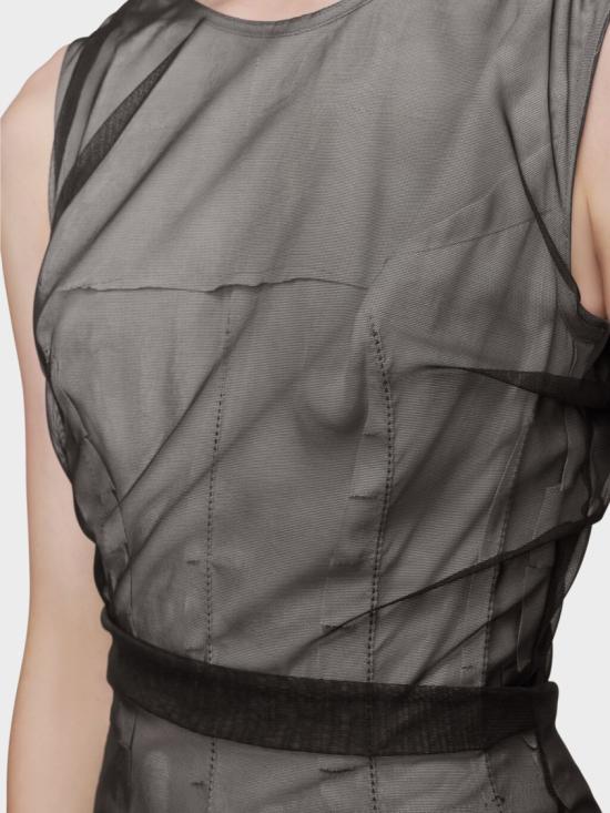 26SS 마르지엘라 미디 원피스 S51DD0055MTN148144 Grey - MAISON MARGIELA