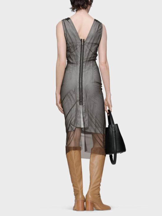 26SS 마르지엘라 미디 원피스 S51DD0055MTN148144 Grey - MAISON MARGIELA