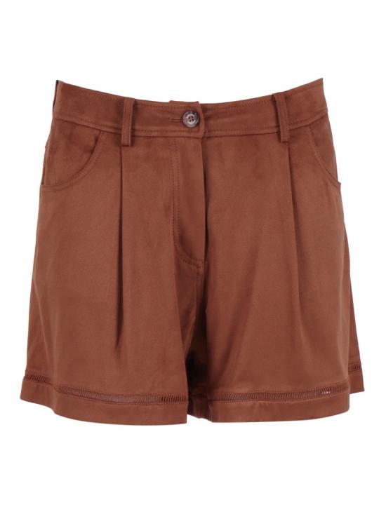 26SS 에르마노 설비노 숏팬츠 D48EP063E92 Brown