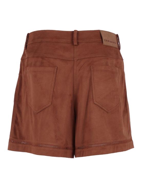 26SS 에르마노 설비노 숏팬츠 D48EP063E92 Brown - ERMANNO SCERVINO