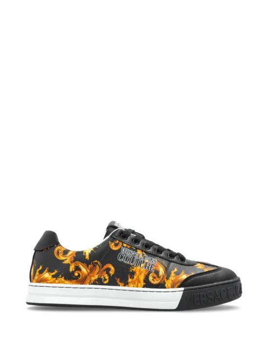 26SS 베르사체 코트 88 스니커즈 80YA3SK6ZSE04G89 Black