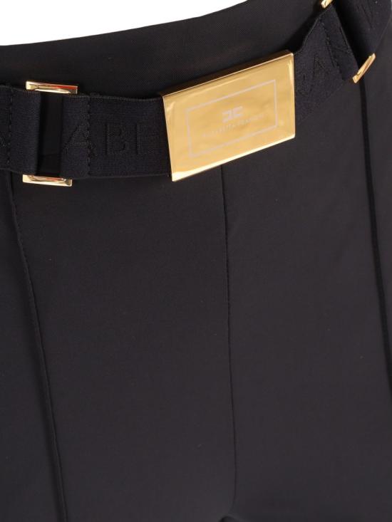 26SS 엘리자베타프랜치 스트레이트 팬츠 PA13261E2 Black - ELISABETTA FRANCHI