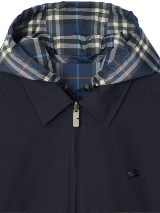26SS 버버리 리버시블 체크 코튼 자켓 8118012C4008 Black - BURBERRY