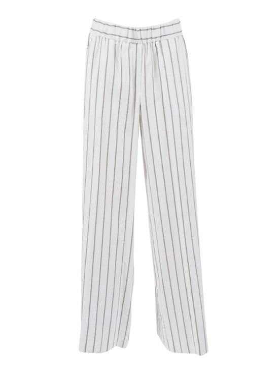 26SS 페세리코 팔라초 팬츠 A04052 00676 White
