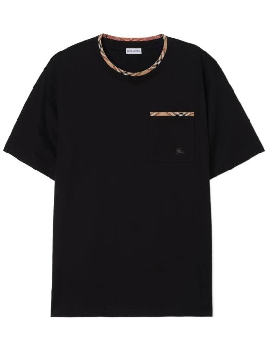 26FW 버버리 반팔 티셔츠 8127628 Black