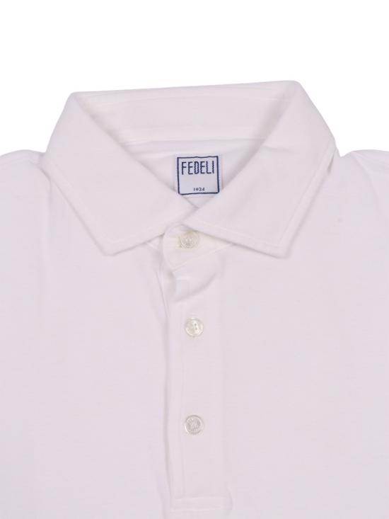 26SS 페델리 폴로 티셔츠 TUF00130 White - FEDELI