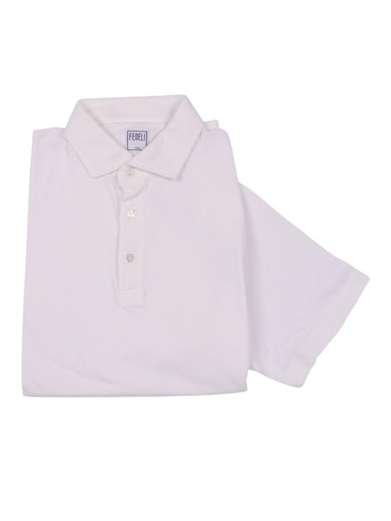 26SS 페델리 폴로 티셔츠 TUF00130 White - FEDELI