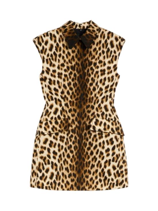 26SS 스포트막스 숏 원피스 2612221182600SPXLONZA001 Brown