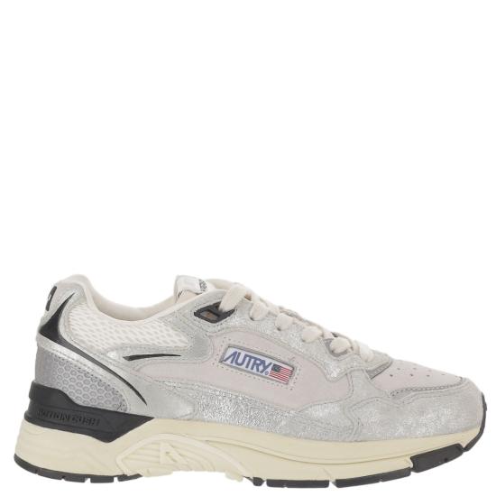 26FW 오트리 HYPERWAY 하이퍼웨이 스니커즈 HYLWBF01LAMSUEMESHSILVWHT Grey