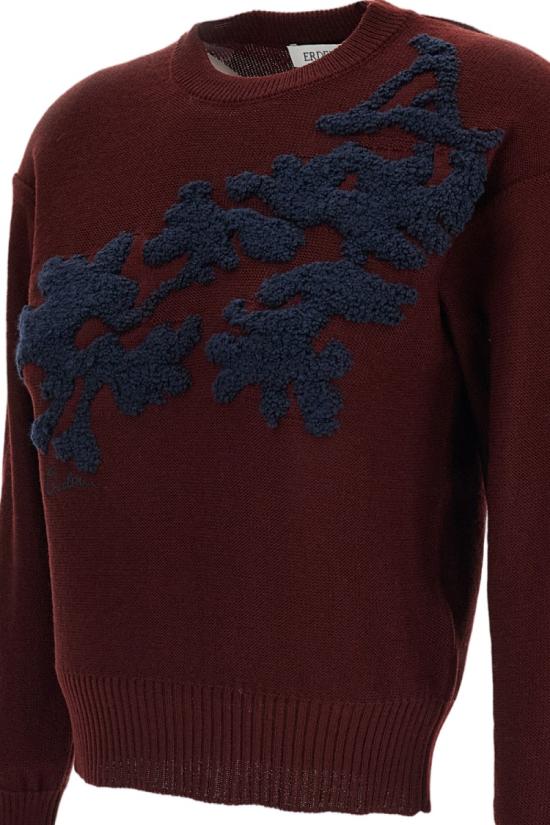 26FW 에르뎀 스웨터 PF26KT6430066012BORDEAUX Burgundy - ERDEM