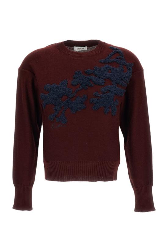 26FW 에르뎀 스웨터 PF26KT6430066012BORDEAUX Burgundy