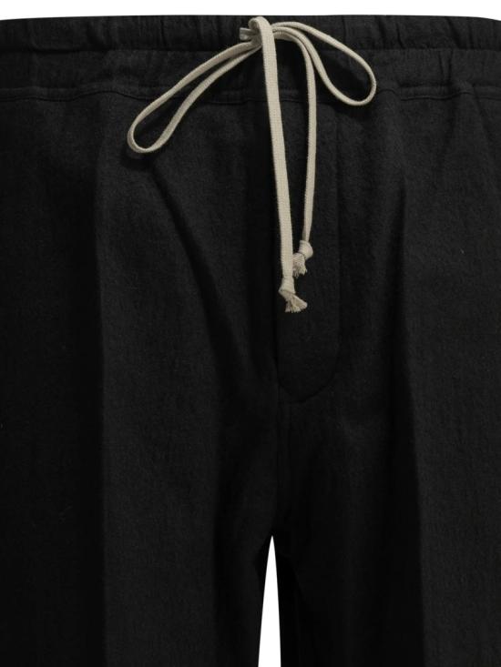 26FW 릭 오웬스 트레이닝/조거 팬츠 RU02F4378 FLM Black - RICK OWENS