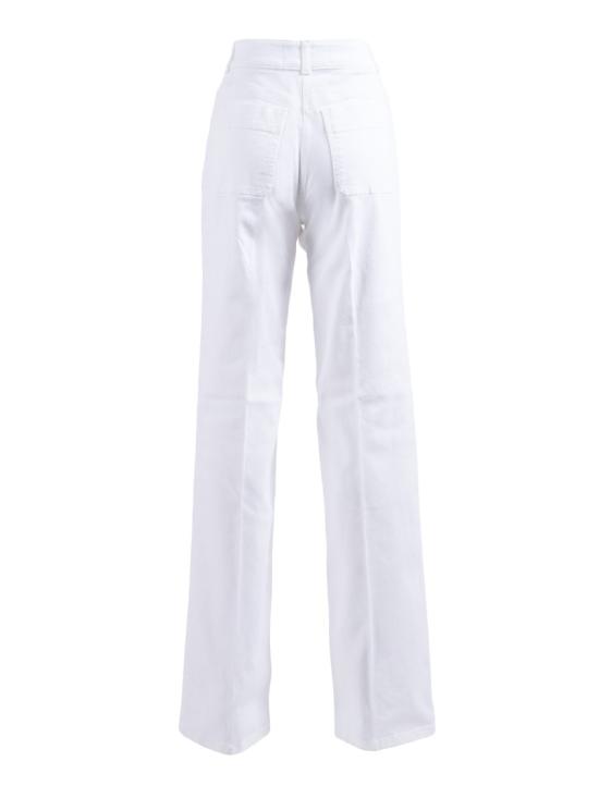 26SS 엘리자베타프랜치 스트레이트 팬츠 PJ25D61E2 White - ELISABETTA FRANCHI