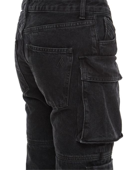  디 아티코 데님 팬츠 241WCP113D066100 Black - THE ATTICO