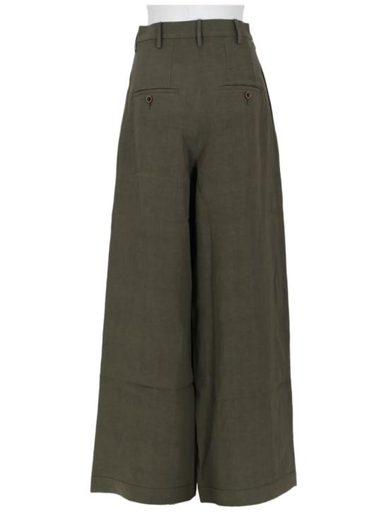 26SS 우마 왕 팔라초 팬츠 UW3017 UW890 Grey - UMA WANG