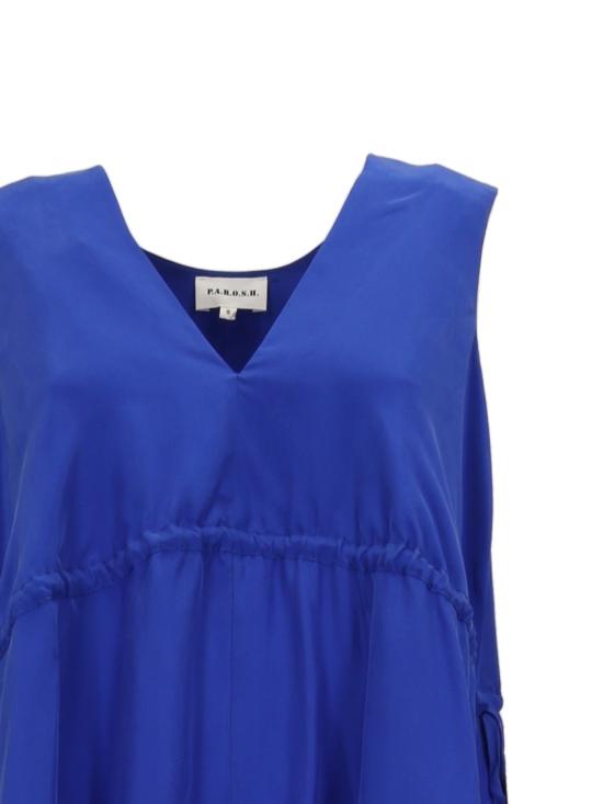 26SS 파로쉬 롱 원피스 SAXON Blue - PAROSH