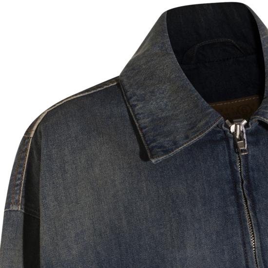 26SS MM6 메종마르지엘라 데님 자켓 S52AM0348M30055961 Grey - MM6 MAISON MARGIELA