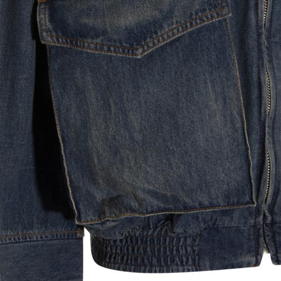 26SS MM6 메종마르지엘라 데님 자켓 S52AM0348M30055961 Grey - MM6 MAISON MARGIELA