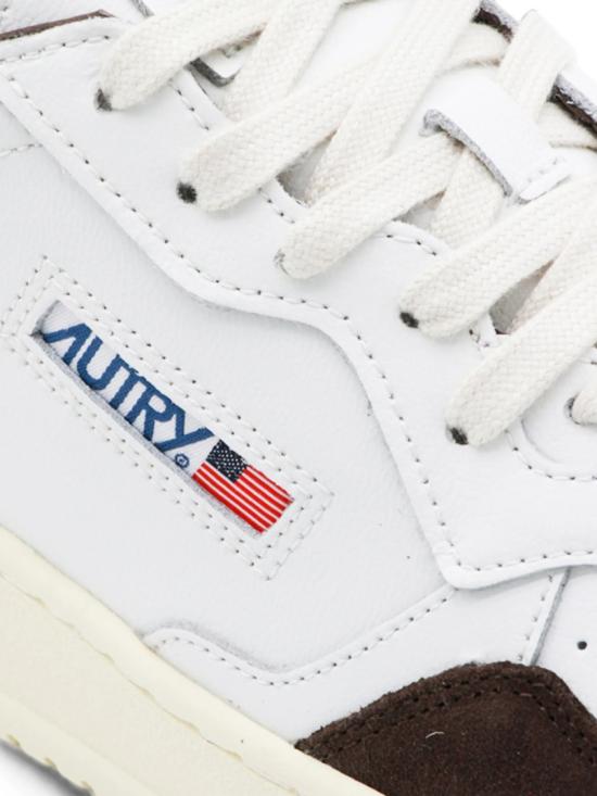 26FW 오트리 메달리스트 로우 스니커즈 AULM FT19 White - AUTRY
