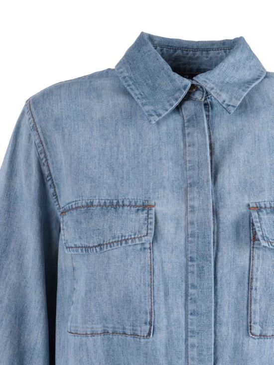 26SS 세븐포올맨카인드 데님 원피스 7N9T0G51 Blue - 7 FOR ALL MANKIND