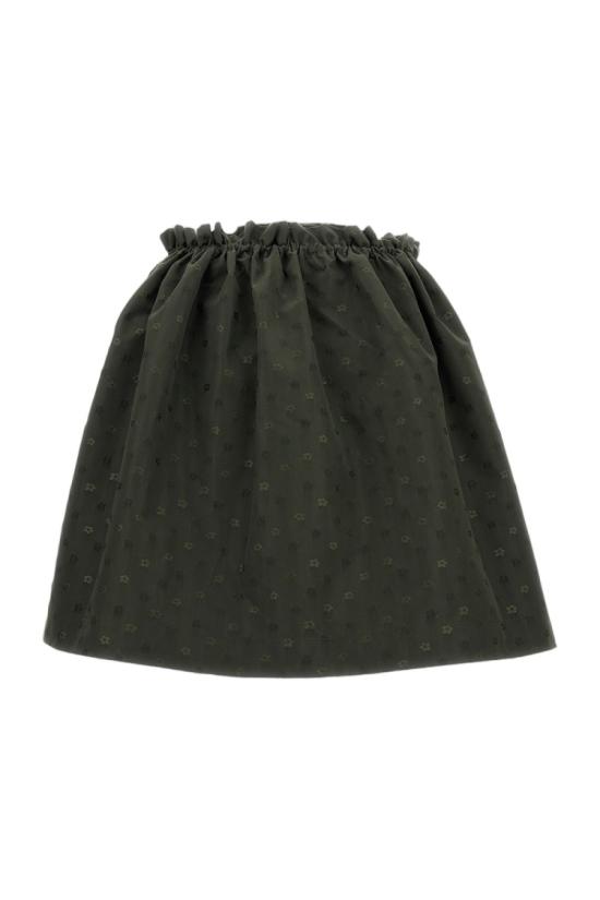 26SS 세실리아 반센 미디 스커트 26RTW17010OLIVE Green - CECILIE BAHNSEN
