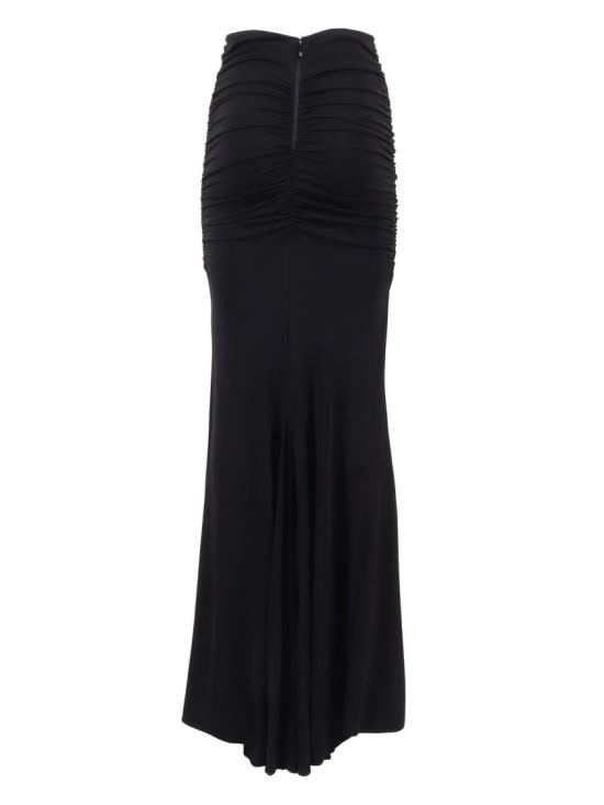 26SS 엘리자베타프랜치 롱 스커트 GO16261E2 Black - ELISABETTA FRANCHI