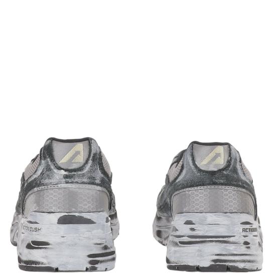 26FW 오트리 스니커즈 HVLMJB05SUEMESHBLKSILV Grey - AUTRY