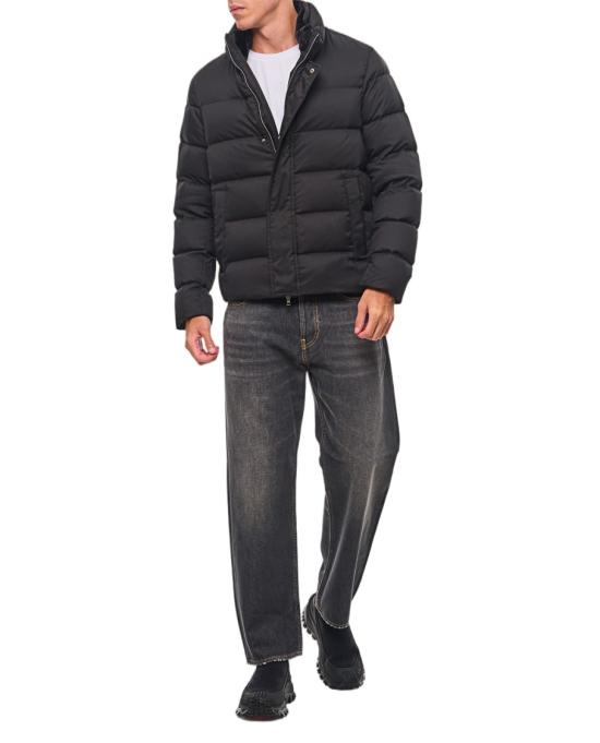  에르노 아렌델레 포 퍼 봄버 다운 자켓 PI001019U12414Z9300 Black - HERNO