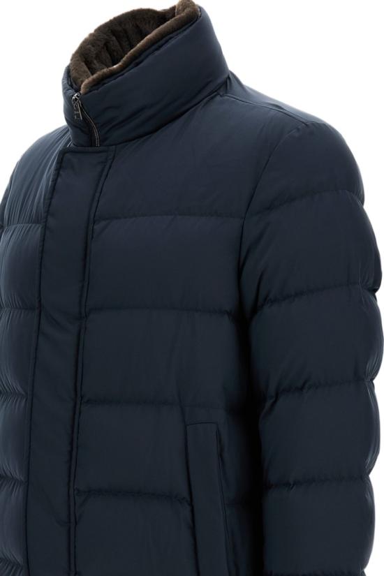  에르노 아렌델레 포 퍼 봄버 다운 자켓 PI001019U12414Z9200 Blue - HERNO