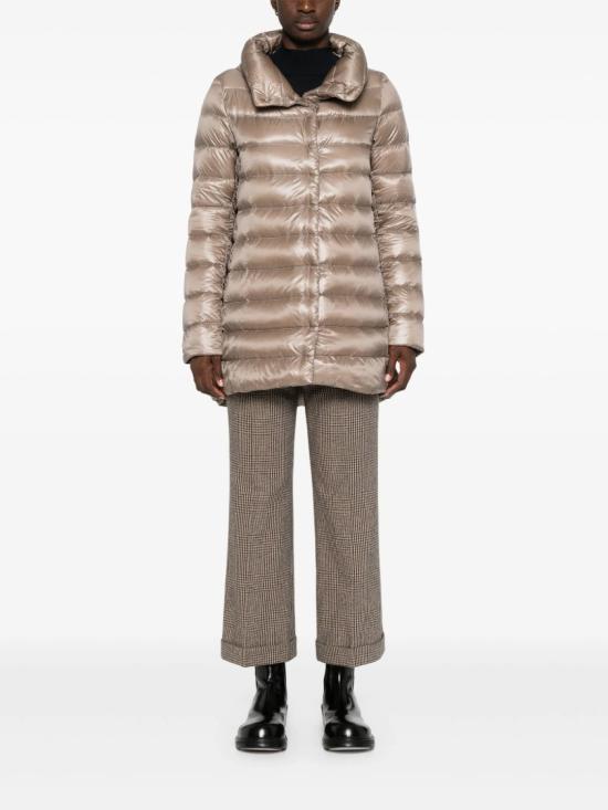  에르노 아멜리아 A 쉐입 패딩 PI0505DIC 12017Z Neutrals - HERNO