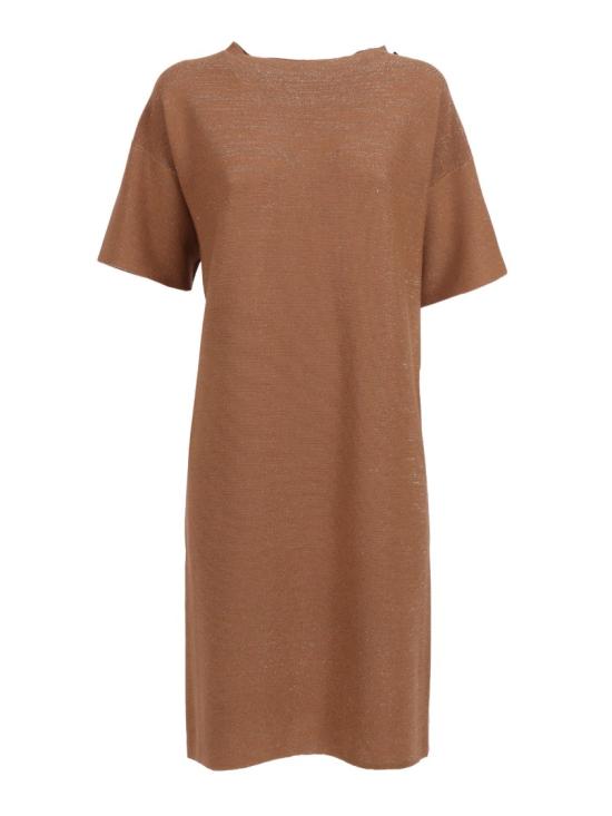 26SS 파비아나 필리피 율, 코튼 & 루렉스 드레스 파비아나 필리피 ABD266F178L766 Brown
