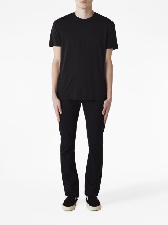 26FW 톰포드 반팔 티셔츠 JCS004JMT012 NAA BLACK - TOMFORD