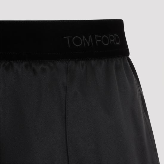 26FW 톰포드 스트레이트 팬츠 PAW683FAX1720 NAA BLACK - TOMFORD