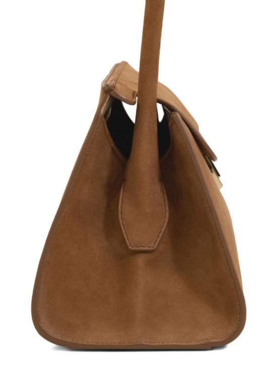 26SS 아미 스몰 미미 카프스킨 백 ULL734AL0131236 Brown - AMI