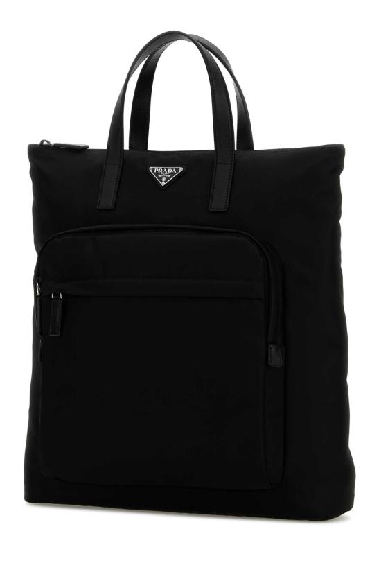 26SS 프라다 리나일론 탑 핸들 토트백 2VG0982DMG F0002 BLACK - PRADA